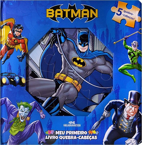 Livro Meu Primeiro Livro Quebra-cabecas - Batman