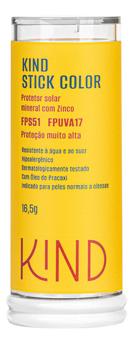 Protetor Solar Mineral Com Zinco Fps51 Kind Colors - K90