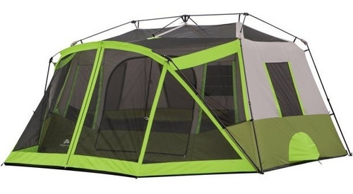 Casa De Campaña Ozark Instant 9 Personas 2 Cuartos Y Porche