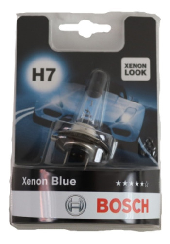 Imagen 1 de 8 de Luces Bosch H7 12v Luz Xenon Blue 55w Px26d