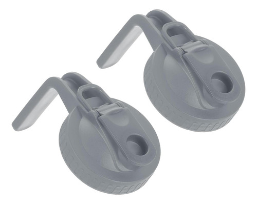 Uxcell 2pcs Jarro De Masón Vertido Tapa De Pico, Párpados De