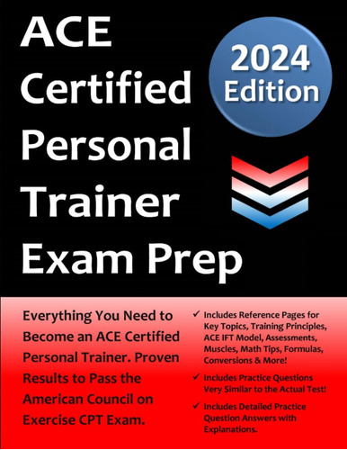 Libro Ace Certified Personal Trainer Exam Prep, En Ingles