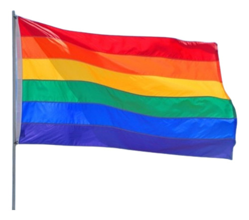 Bandera Gay Pride Lgbt Homo 1.5mx90cm Bandera Del Arco Iris