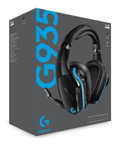 Ltc Audifono Gaming Logitech G935 7.1 Lightsync Wireless Rgb