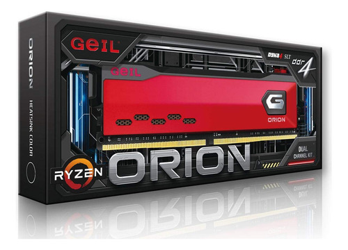 Memória Ddr4 Geil Orion, 16gb (2x8gb), 3200mhz, Gray