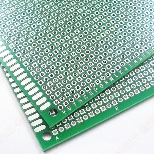 Placa Perforada Pcb Fr4 Doble Cara 50 X 70mm Para Prototipos