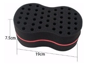 05 Esponjas Para Enrolar Cabelo -nudread-dread Sponge10 Mm