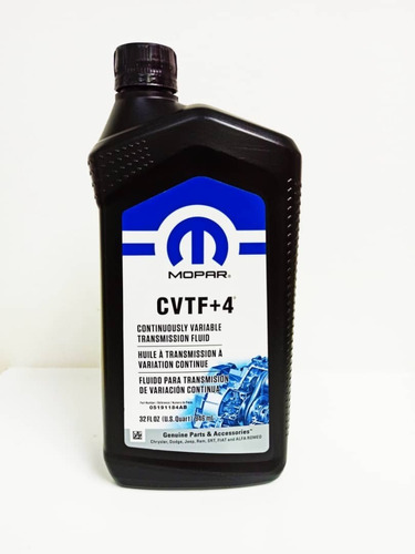 Aceite De Transmisión Caja Automática Cvtf+4 Mopar Original