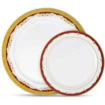 Comprar Platos De Fiesta Laura Stein Set De 64 Desechables, Plstico,