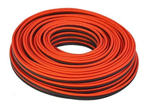 100 .pies Verdadero Calibre 12 Awg Cca Altavoz Alambre Rojo 