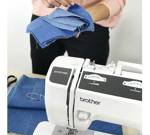 Pacote: Máquina de costura Brother St371hd + Overlock 3534dt, cor branca