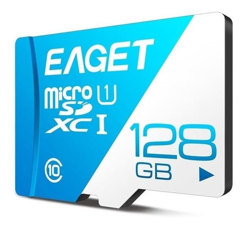 Tarjeta Microsd Eaget 128gb T1 Class 10 Xci