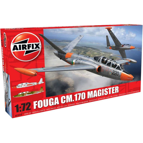 Avión Fouga Cm170 Magister A Escala 1:72 Airfix