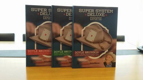 3 Libros Poker Expertos Super System Deluxe - Doyle Brunson