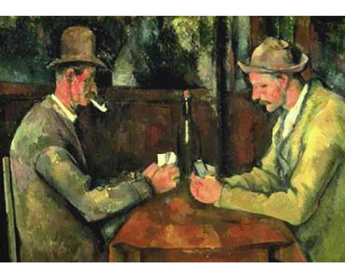 Rompecabezas Mini 1000 Piezas The Card Players, Paul Cézanne