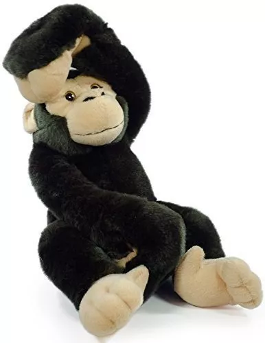 ArtCreativity Mono de peluche de brazo largo, mono colgante de 23 pulgadas  con extremidades conectables, animal de peluche ultrasuave y abrazable para