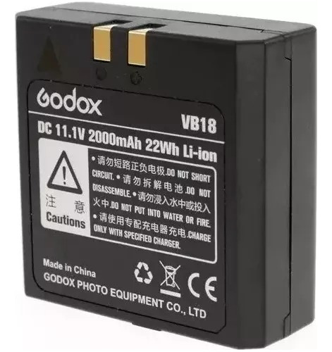 Bateria Vb-18 P/ Flash Godox V860 E V860ii  Li-ion