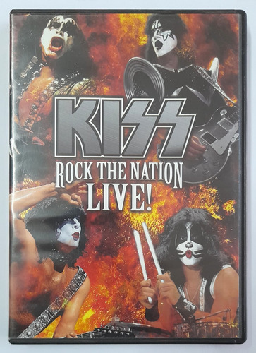 Dvd Kiss Rock The Nation Live