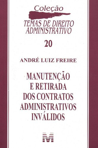 Libro Manutencao E Retirada Dos Contr Adm Invalidos 08 De Fr