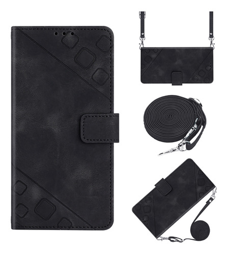 Funda Tipo Cartera Multifuncional De La Serie Blu View/c/g/ Bold Con Cordón, Tarjetas, Ranuras Para Efectivo, Resistente A Los Arañazos