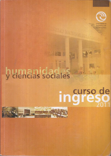 Humanidades Y Ciencias Sociales Curso Ingreso 2011