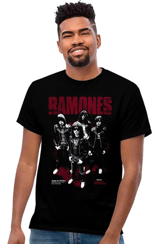 Playera Ramones Diseño 06 Rock Grupos Musicales Beloma