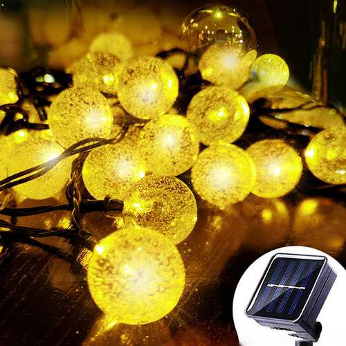 Cadena De Luces Globe Solar 8 Modos Ip65 Impermeable Aut