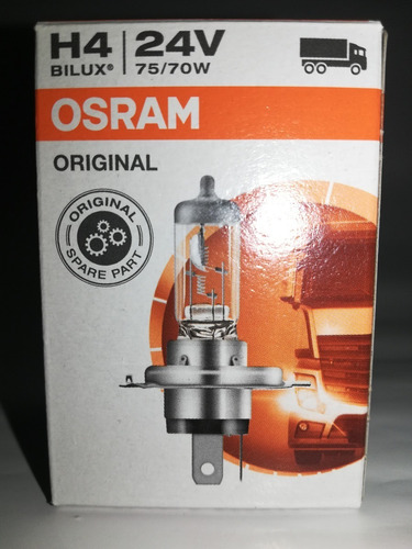 Bombillo Osram H4 Standard 24v Industrial Camión Encava