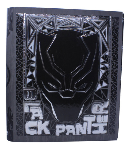 Carpeta A4 Escolar Black Panther Marvel Heroes Pantera Negra