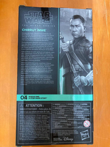 Chirrut Imwe Star Wars Story Rogue One Black Series Hasbro