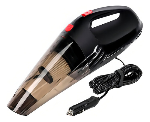Aspiradora De Auto Portatil 6 En 1 Alta Potencia Color Negro