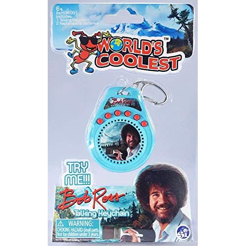 Llavero Sonido De Bob Ross