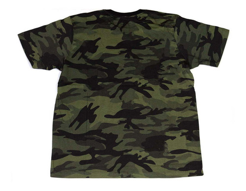 Camiseta Camuflada Masculina Qix Skatistas Skate Longboard