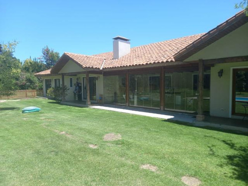 Casa Las Palmas -camimo Lonquen Calera De Tango/arriendo Con