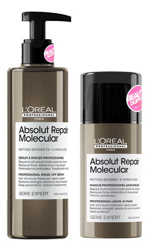 Serum Reparador Y Crema Loreal Absolut Repair Molecular