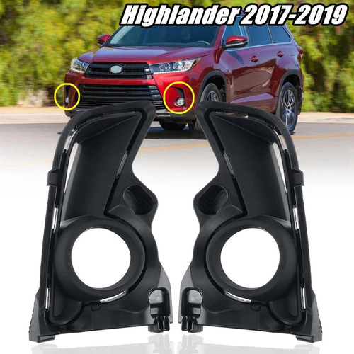 Funda Para Faros Antiniebla Queenly-1 Par De Paragolpes Dela