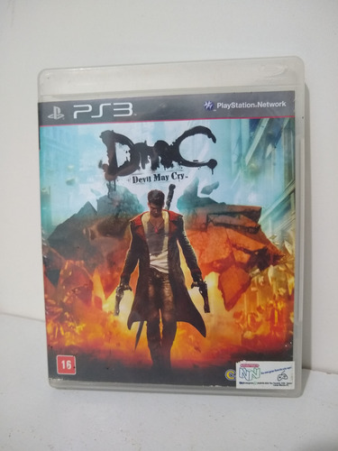 Jogo Ps3 Dmc: Devil May Cry Mídia Física Original (usado) (Usado)