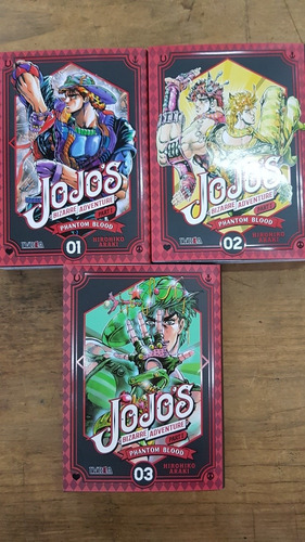 Jojo's - Manga - Ivrea - Tomo 1 Al 3 - Con Sobrecubierta