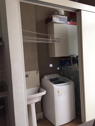 Imagem 17 de 30 de Apartamento Studio Pé Direito Duplo À Venda 35m² C/ 1 Dorm - Mobiliado - 1 Vaga - Campo Belo - Sp - Ap0005