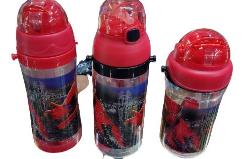 Termo Vaso Cooler Para Niños Antiderrame Spiderman