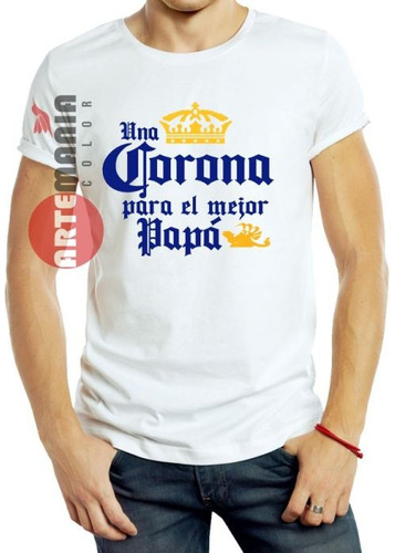 Polos Día Del Padre Papa Cerveza Corona