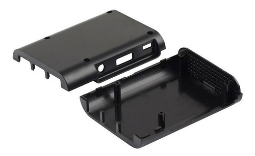 10 X Case Black Abs Para Raspberry Pi 2 E Pi 3 Pi3 ( Nfe )