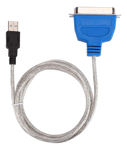 Adaptador Cable Impresora Paralelo Usb Db25 4.9 Pie Macho Pc