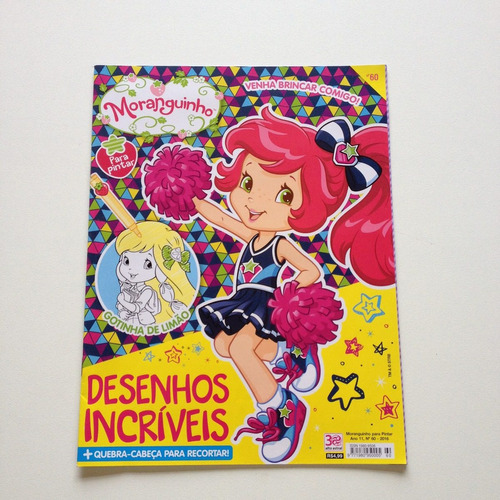 Revista Moranguinho Para Pintar  Nº60 17 Páginas