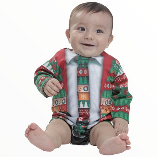 Disfraz Mameluco Bebé Traje De Navidad