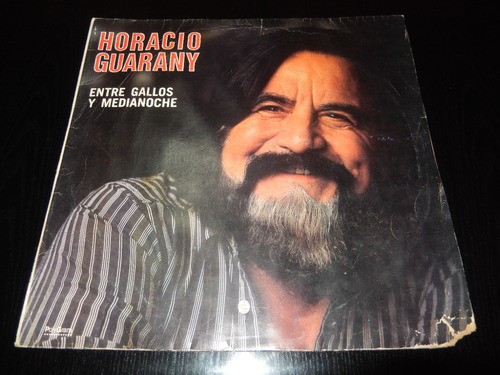 Horacio Guarany Entre Gallos Y Media Noche Lp 1988 Impecable (Usado)