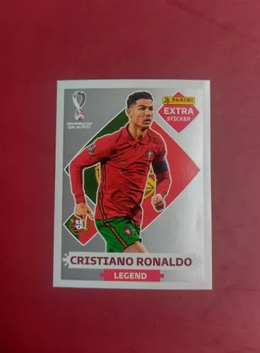 CRISTIANO RONALDO PRATA - EXTRA LEGEND (Portugal) - Figurinha