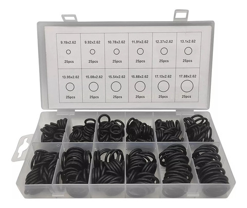 Juego 300 Piezas De Anillos De Goma Kit Surtido De Anillos