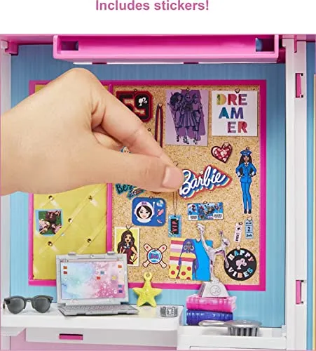 Armario Toy Closet Barbie Dream Con Muñeca Barbie Y Más De 2