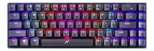 Teclado Mecánico Retroiluminado Noga Ganon 65%